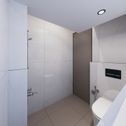 Compact Bathroom Design Concept